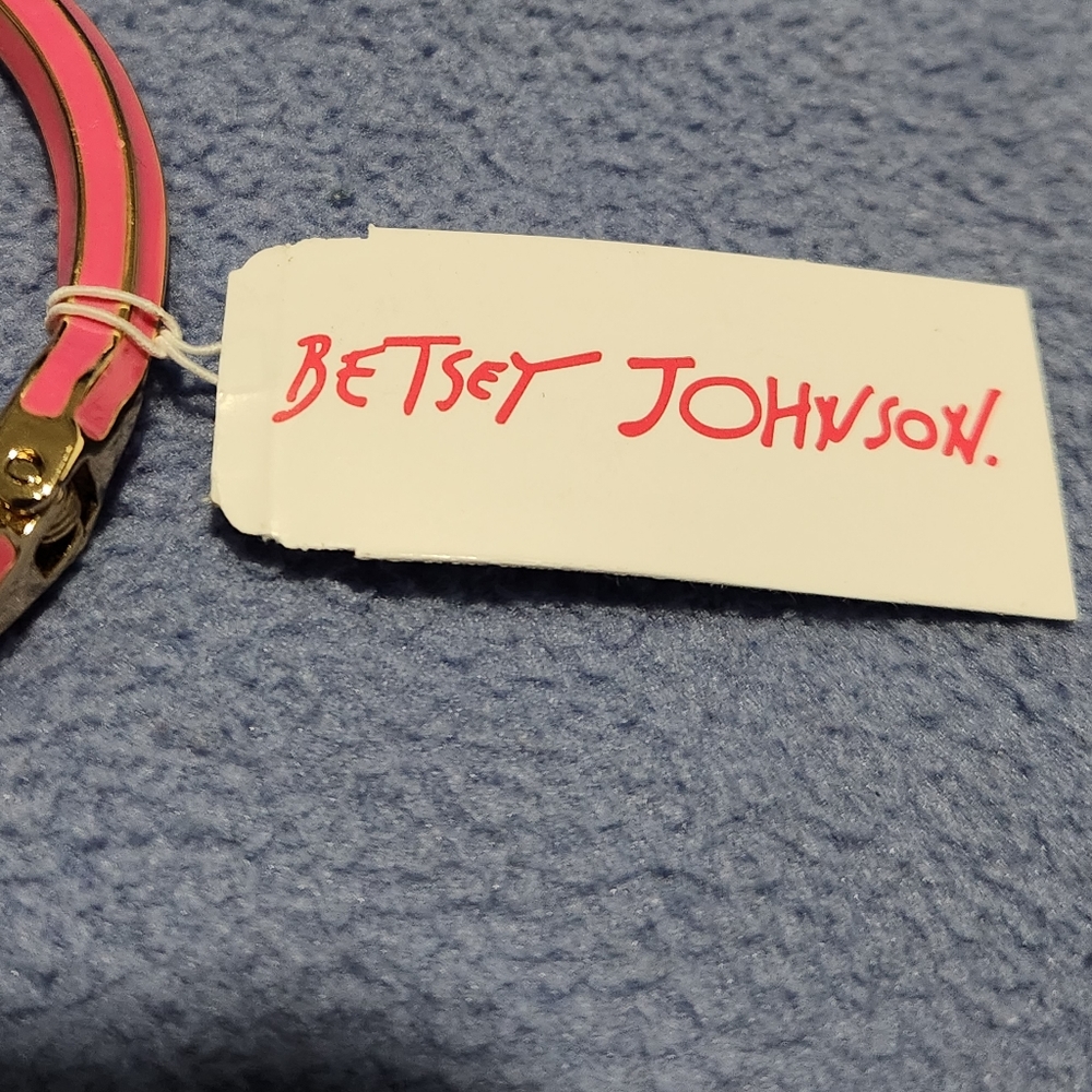 Betsey Johnson Pink Pencil Bangle - Picture 2 of 4
